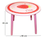 Table pour enfant Fraise - 17,09