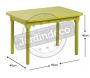 Table enfant en hêtre - AUBRY GASPARD