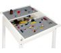 Table enfant rangement intégré plateau compatible briques construction - 8