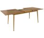 Table extensible en bois 160 x 200 cm Paxton - 6