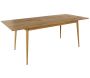 Table extensible en bois 160 x 200 cm Paxton