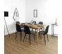 Table extensible en bois 160 x 200 cm Paxton - THE HOME DECO FACTORY