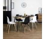 Table extensible 4 à 6 personnes Abbott - THE HOME DECO FACTORY