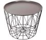 Table filaire en métal ronde 50 cm - 40,90