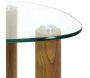 Table gigogne galet en verre trempé Clara (Lot de 2) - 5