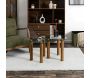 Table gigogne galet en verre trempé Clara (Lot de 2) - THE HOME DECO FACTORY
