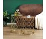 Table gigogne en métal Dubai (Lot de 2) - 6
