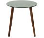 Table gigogne pieds en bois foncé (Lot de 2) - 41,90