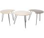 Table gigogne pieds fils (Lot de 3) - CMP-1317