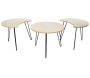 Table gigogne pieds fils (Lot de 3) - CMP-0617