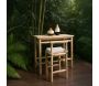 Table haute en teck - Arthur - AUBRY GASPARD