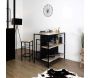 Table ilot en bois avec 2 tabourets Loka - 8