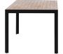 Table de jardin en aluminium et acacia 205 x 90 cm Bois - 5