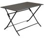 Table de jardin en aluminium 4 personnes Lorita