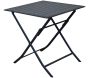 Table de jardin en aluminium 2 personnes Lorita