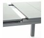 Table de jardin extensible en aluminium anthracite Milos - 6