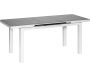 Table de jardin extensible en aluminium gris perle Ibiza