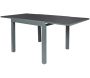 Table de jardin extensible en métal Haria 80 x 80 x 75 cm - CMP-5268