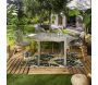 Table de jardin extensible en métal Haria - 7