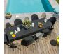 Table de jardin extensible 8 à 12 personnes en aluminium Palma - JARDILINE