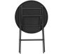 Table de jardin pliable en métal Elba - 52,90
