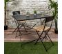 Table de jardin pliante Palerme  110 x 70 cm - THE HOME DECO FACTORY