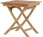 Table de jardin pliante carré 70 x 70 cm en teck Ghana - 151,20