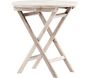 Table de jardin Ø70 cm en teck Kenya - 5