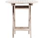 Table de jardin Ø70 cm en teck Kenya - 189