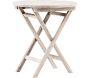 Table de jardin Ø70 cm en teck Kenya - VEN-0988