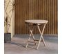 Table de jardin Ø70 cm en teck Kenya - VENTURE HOME