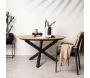 Table de jardin Ø140 en teck Mexico - VENTURE HOME