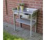 Table de jardinage en pin et zinc - FARM FOLKLORE