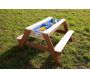 Table de jeux enfant en bois sable et eau Nick - 6