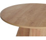Table à manger ronde en aggloméré Virella - 5