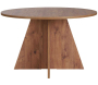 Table à manger ronde en aggloméré Virella - 179
