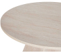 Table à manger ronde en aggloméré Virella - 5
