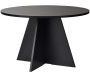 Table à manger ronde en aggloméré Virella