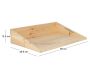 Table murale rabattable en bois - 9
