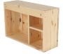 Table murale rabattable en bois avec étagères - 6