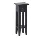 Table de nuit en acajou noir