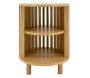 Table de nuit en rond lamelle - 79,90
