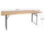 Table pliable 8 à 10 personnes Brasserie - 6