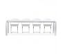 Table rectanguaire design Vigo 190-270cm - 1074