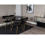 Table repas en MDF et acier Dipp 120 x 90 cm - Venture Home