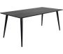 Table de repas en MDF et acier Dipp 180 x 90 cm