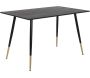 Table repas en MDF et acier Dipp 120 x 90 cm