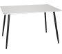 Table de repas en MDF et acier 120 x 80 cm Polar - Venture Home