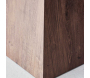Table repas en MDF plateau effet pierre Cael 120 x 120 x 75 cm - 6