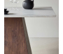 Table repas en MDF plateau effet pierre Cael 120 x 120 x 75 cm - 7
